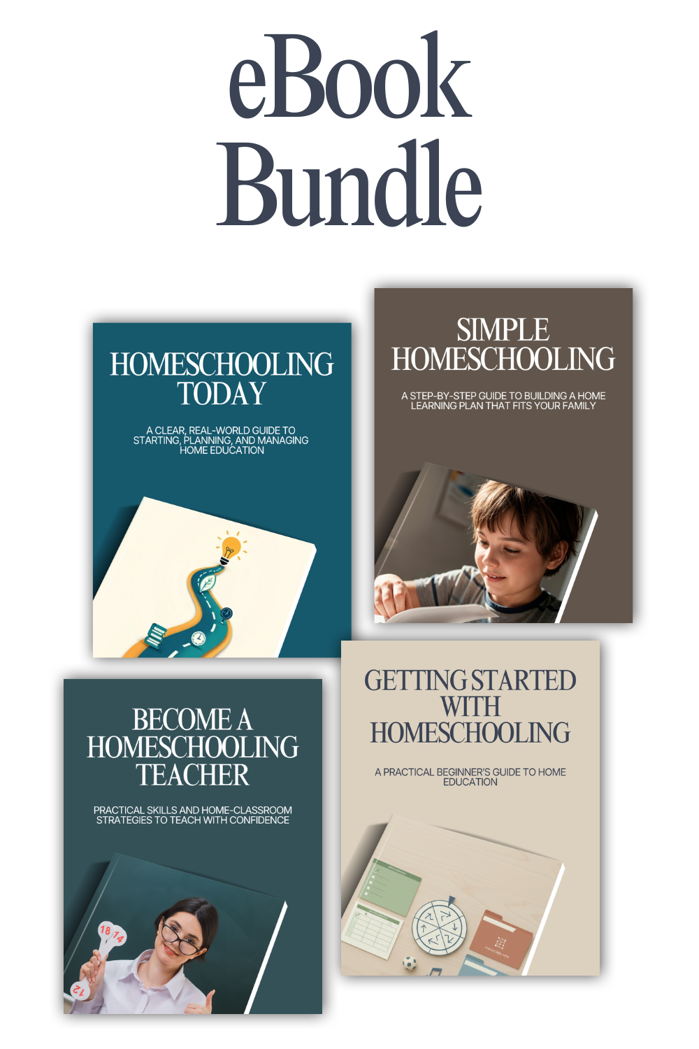 Everyday Homeschool Bundle – 4 eBooks