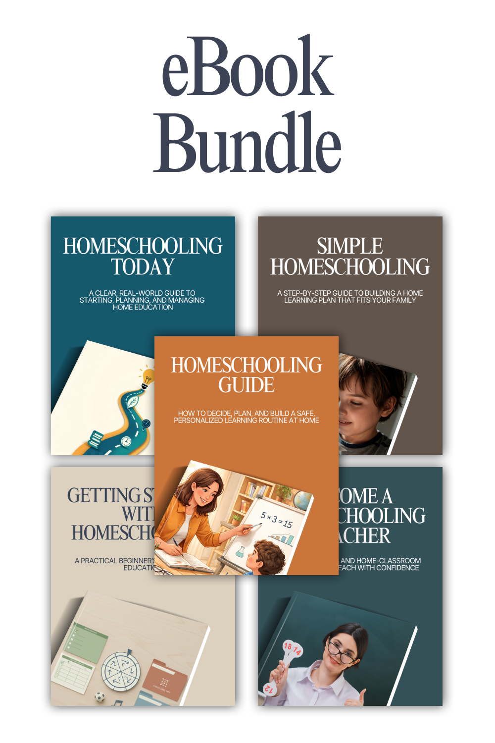 Complete Homeschool Bundle – 5 eBooks